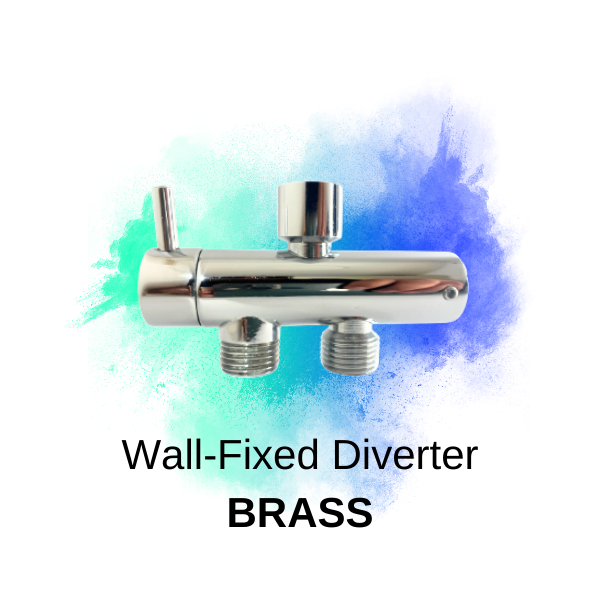 سه راهی برنجی فیکس به دیوار فیتی - ۳سال گارانتی تعویض